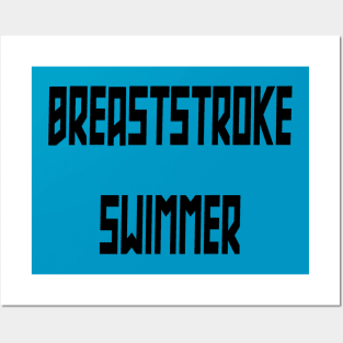 Breaststroke Swimmer Posters and Art